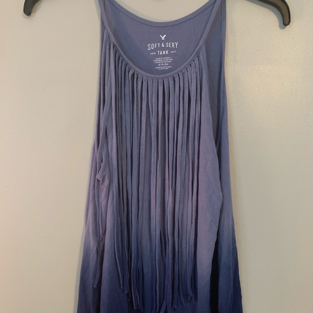 Fringe tank top